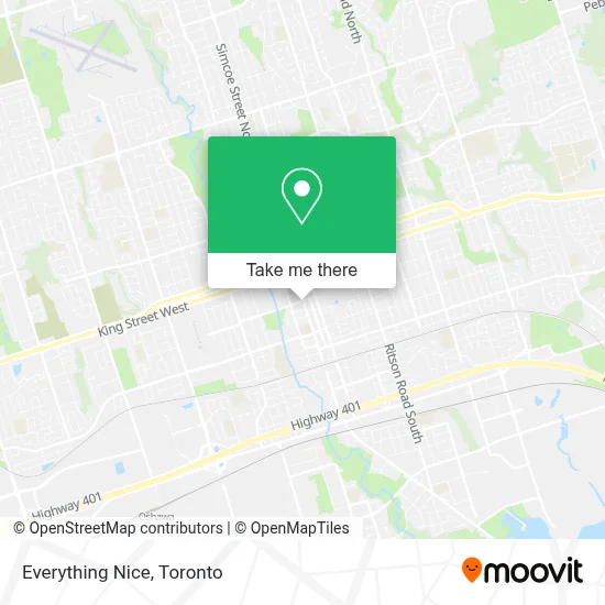 Everything Nice map