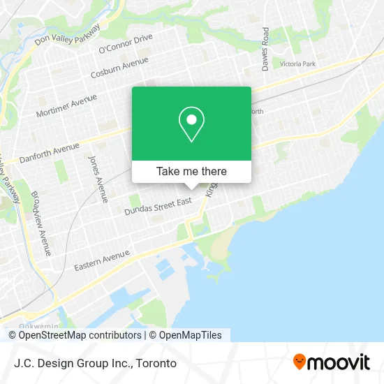J.C. Design Group Inc. map