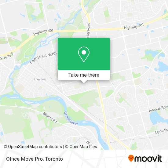 Office Move Pro map