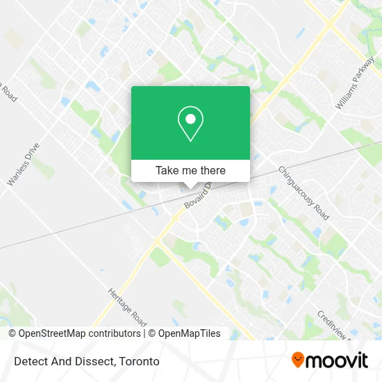 Detect And Dissect map