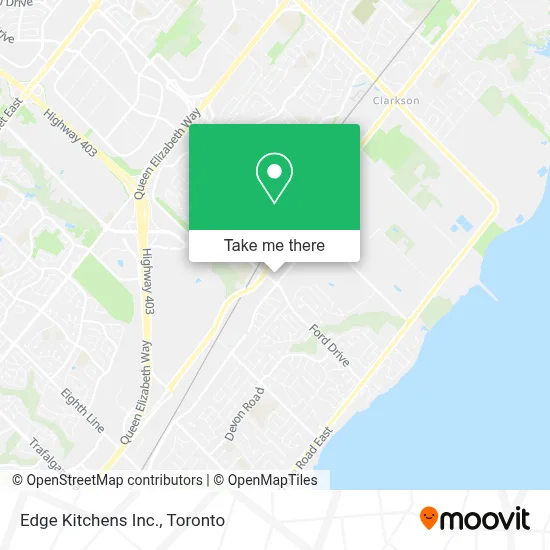 Edge Kitchens Inc. map