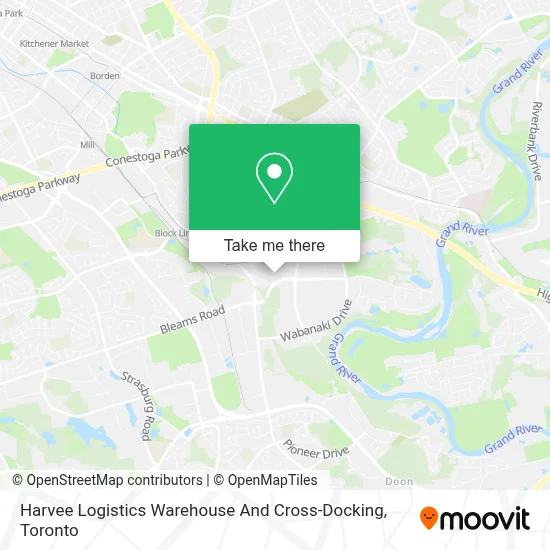 Harvee Logistics Warehouse And Cross-Docking map