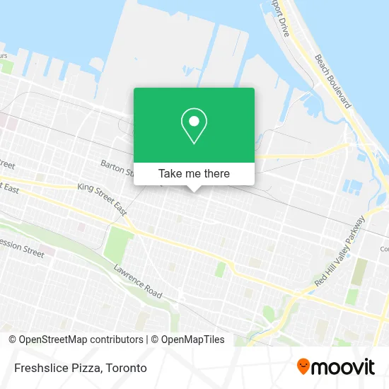 Freshslice Pizza map