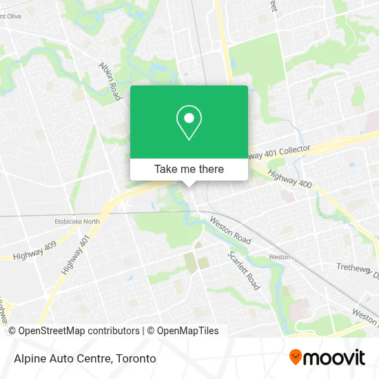 Alpine Auto Centre map