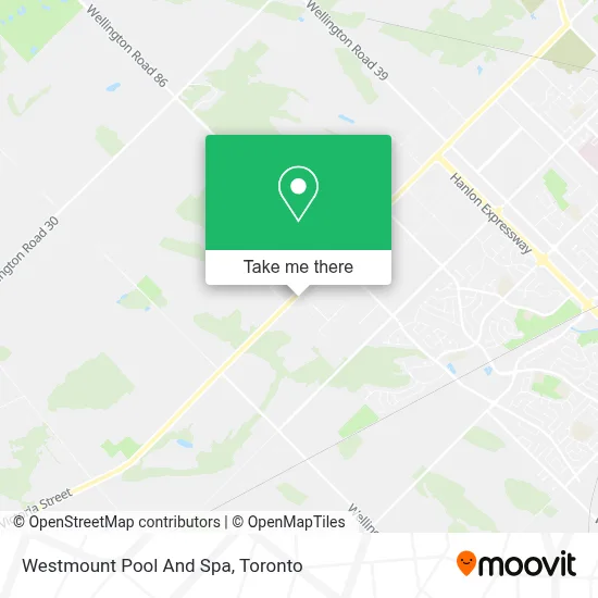 Westmount Pool And Spa map