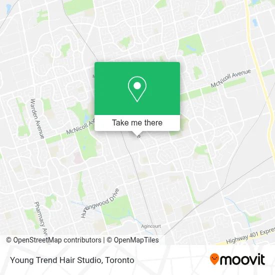 Young Trend Hair Studio plan
