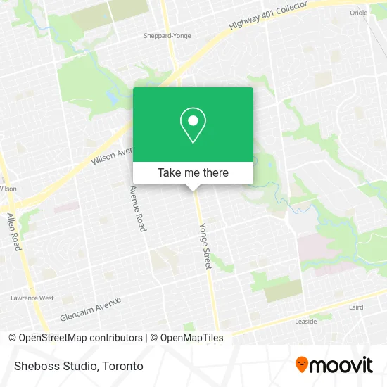 Sheboss Studio map