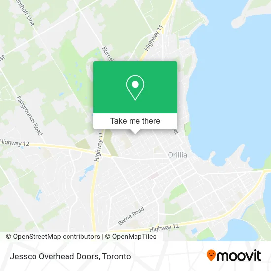 Jessco Overhead Doors map