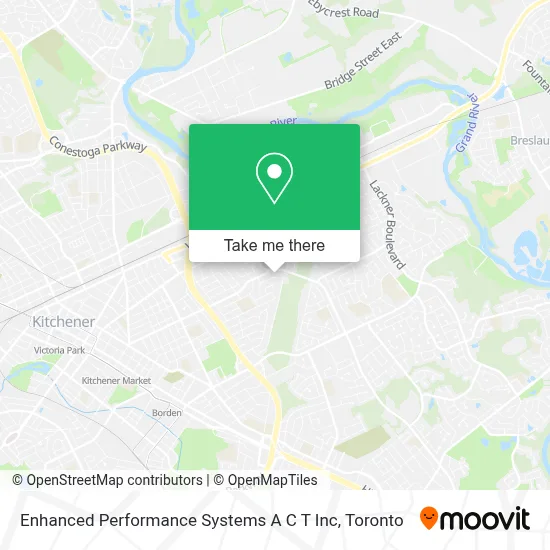 Enhanced Performance Systems A C T Inc map