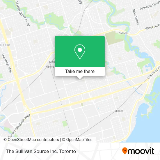 The Sullivan Source Inc map