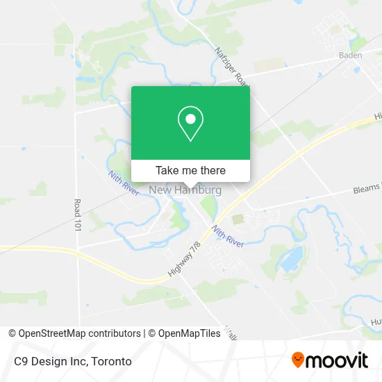 C9 Design Inc map