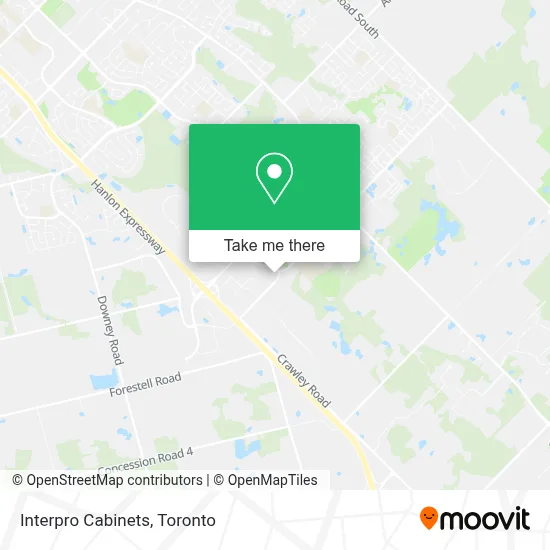 Interpro Cabinets map
