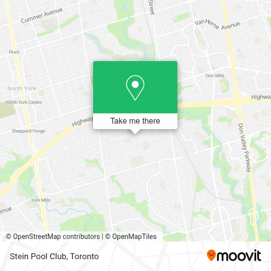 Stein Pool Club map