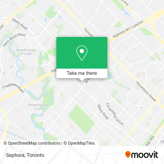 Sephora map