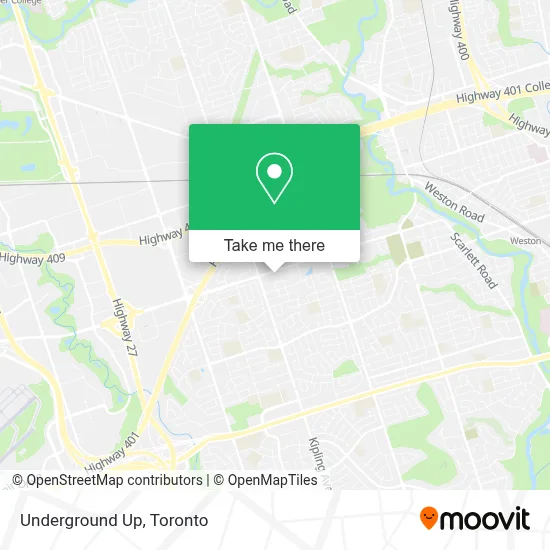 Underground Up map