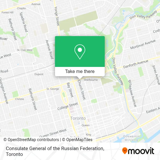 Consulate General Of the Russian Federation map