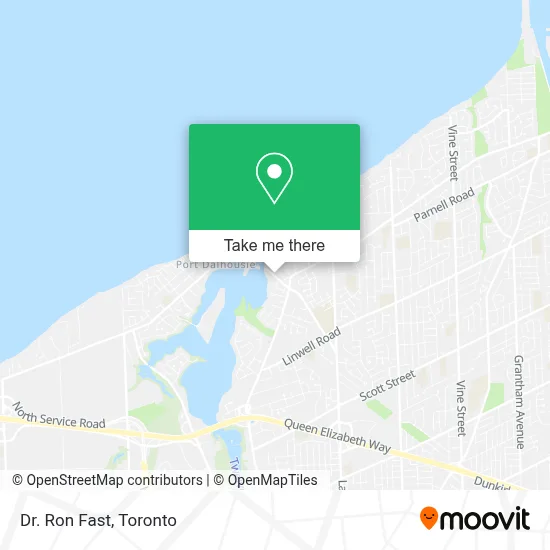 Dr. Ron Fast map