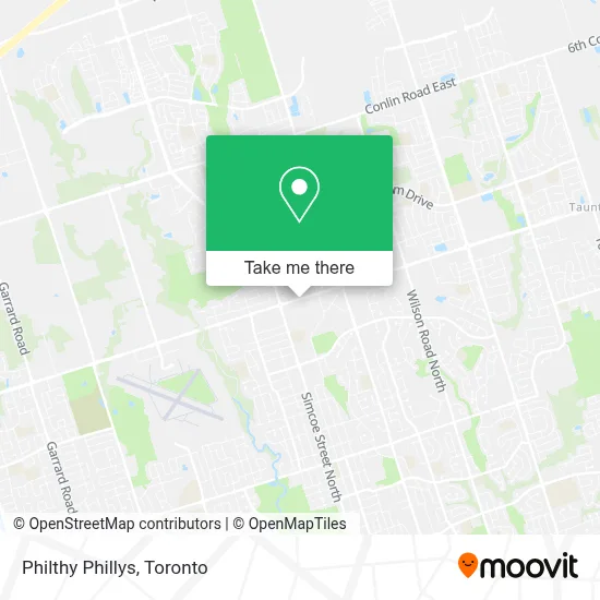 Philthy Phillys map