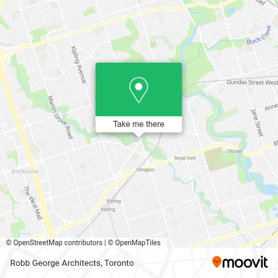 Robb George Architects map