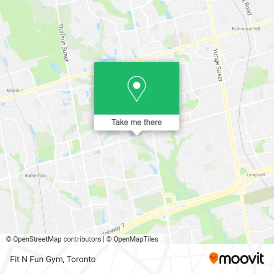 Fit N Fun Gym map