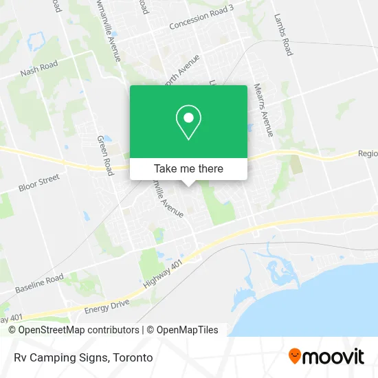 Rv Camping Signs plan