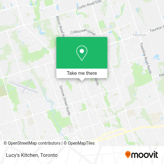 Lucy's Kitchen map