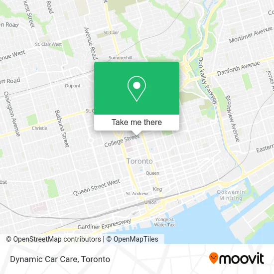 Dynamic Car Care map