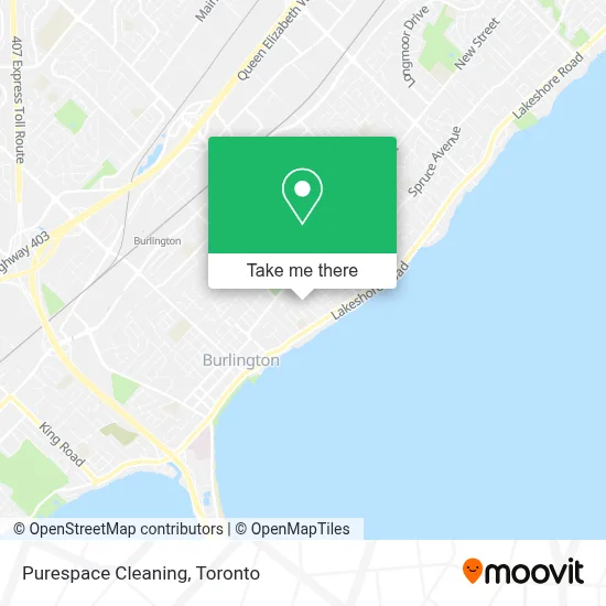 Purespace Cleaning map
