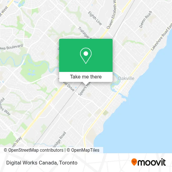 Digital Works Canada map