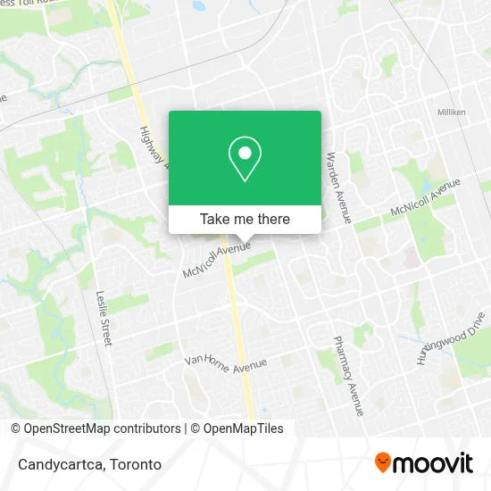Candycartca map