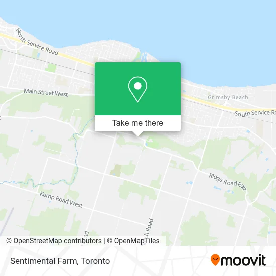 Sentimental Farm map
