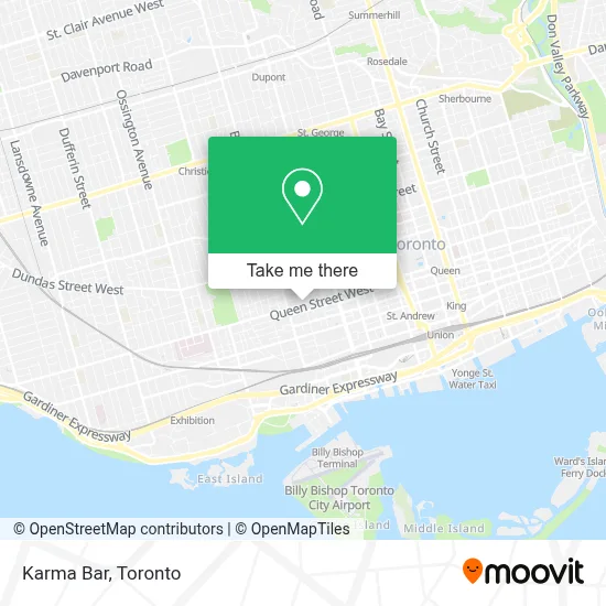 Bar Karma map