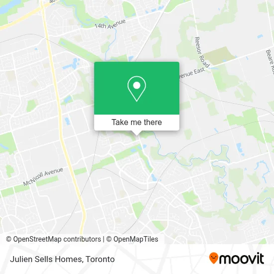 Julien Sells Homes map