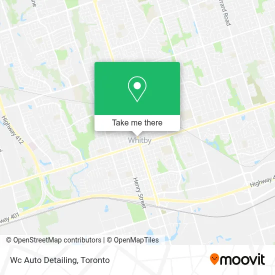 Wc Auto Detailing map