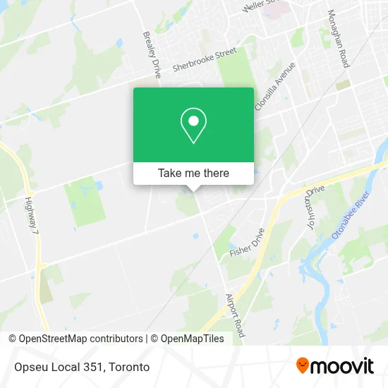 Opseu Local 351 map