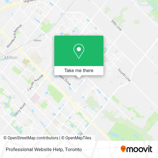 Professional Website Help map