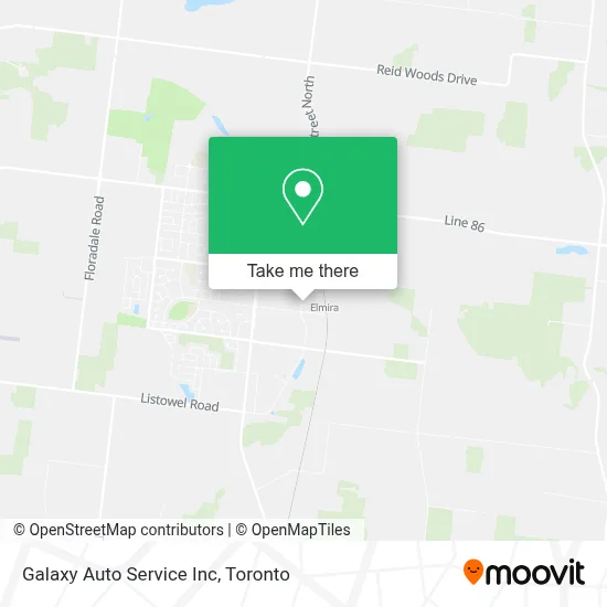 Galaxy Auto Service Inc map