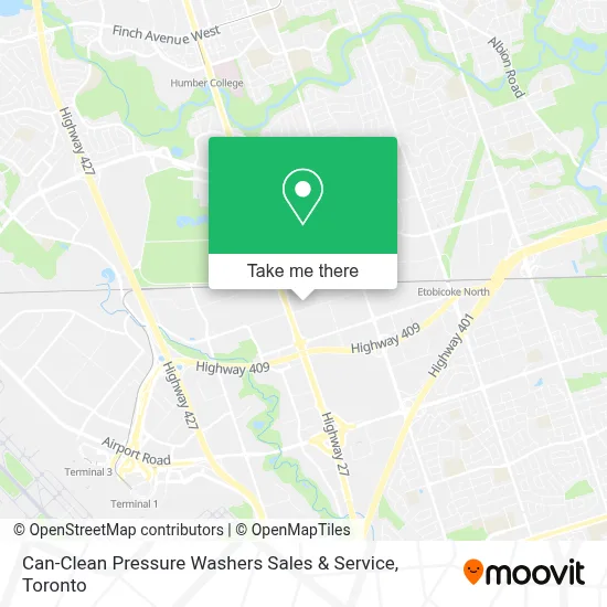 Can-Clean Pressure Washers Sales & Service map