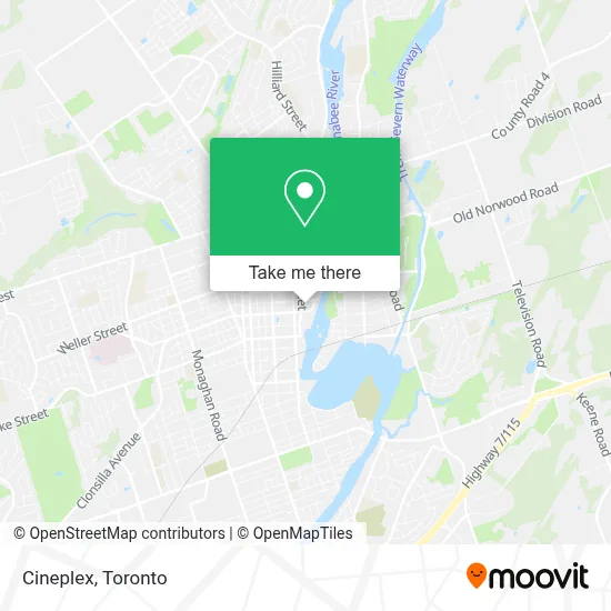 Cineplex map