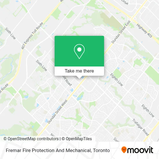 Fremar Fire Protection And Mechanical map