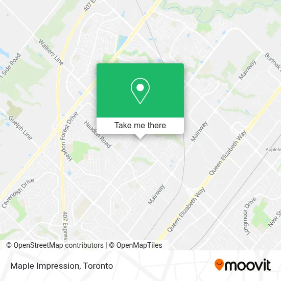 Maple Impression map