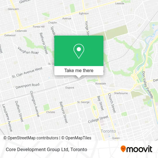 Core Development Group Ltd map