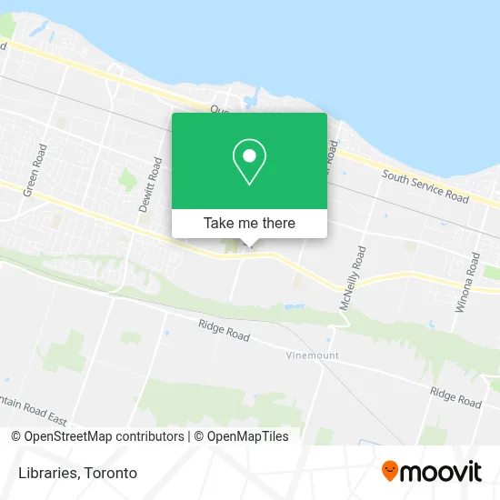 Libraries map