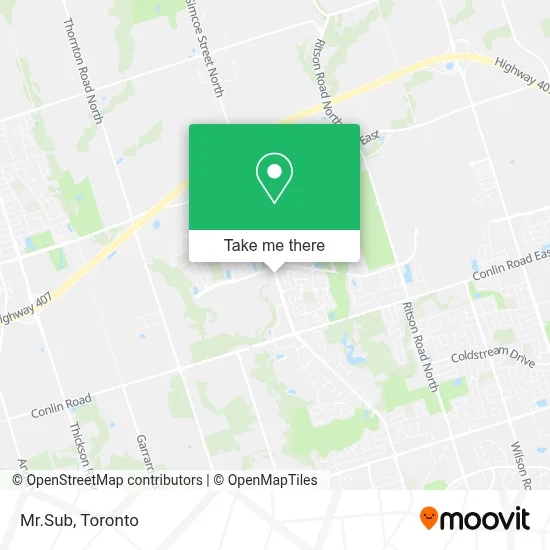 Mr.Sub map
