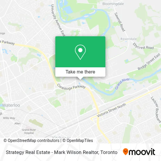 Strategy Real Estate - Mark Wilson Realtor map