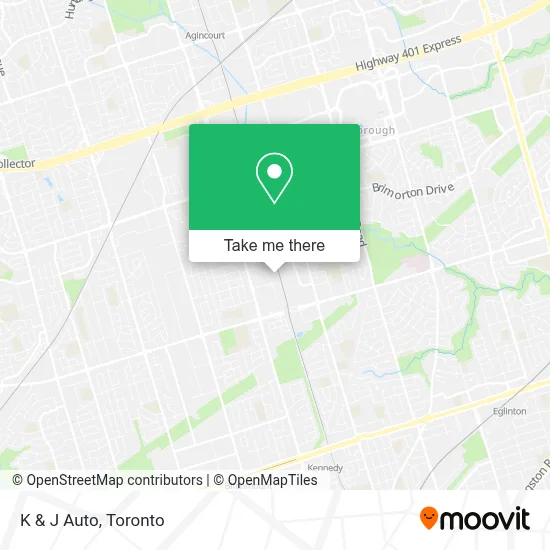 K & J Auto map
