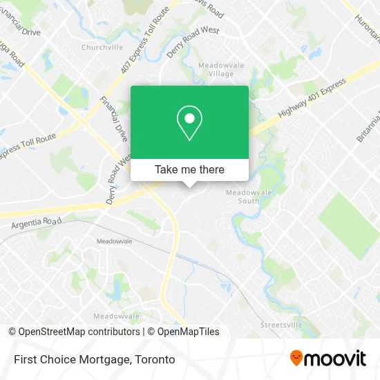 First Choice Mortgage map