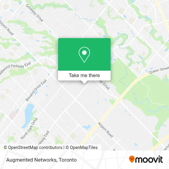 Augmented Networks map
