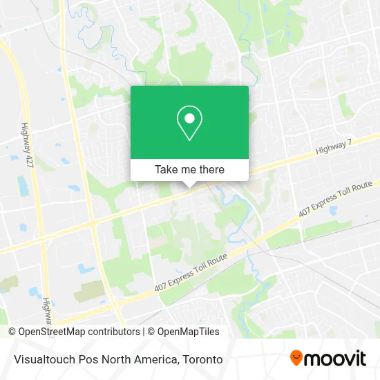 Visualtouch Pos North America map