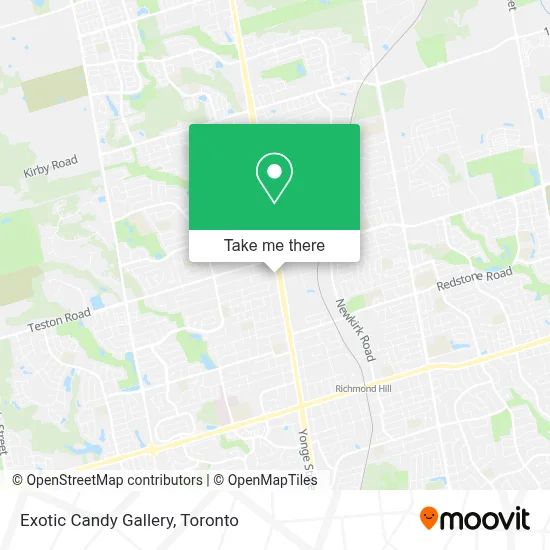 Exotic Candy Gallery map